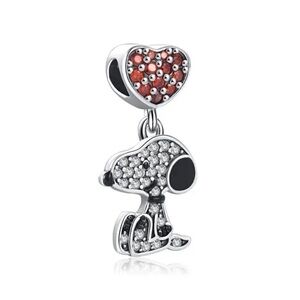New Snoopy pandora style charm